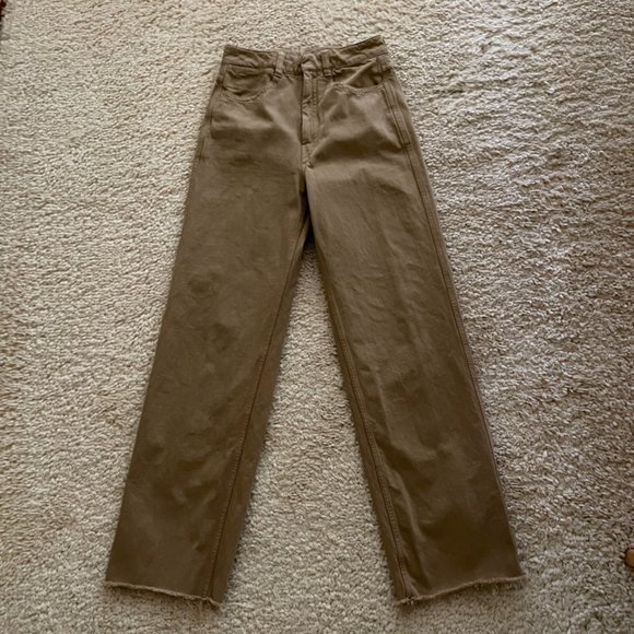 LAMAIRE HIGH-RISE WIDE LEG JEANS SIZE FR 40 - Picture 2 of 6